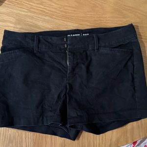 Women’s black shorts